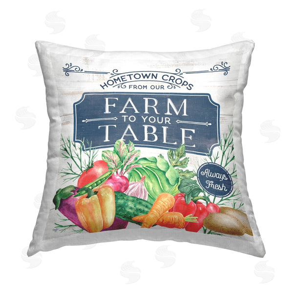 stupell industries Mollie B. | Farm to Table Produce Printed Throw Pillow