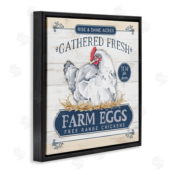 Stupell Industries Mollie B. | Fresh Farm Eggs Rustic Wall Art