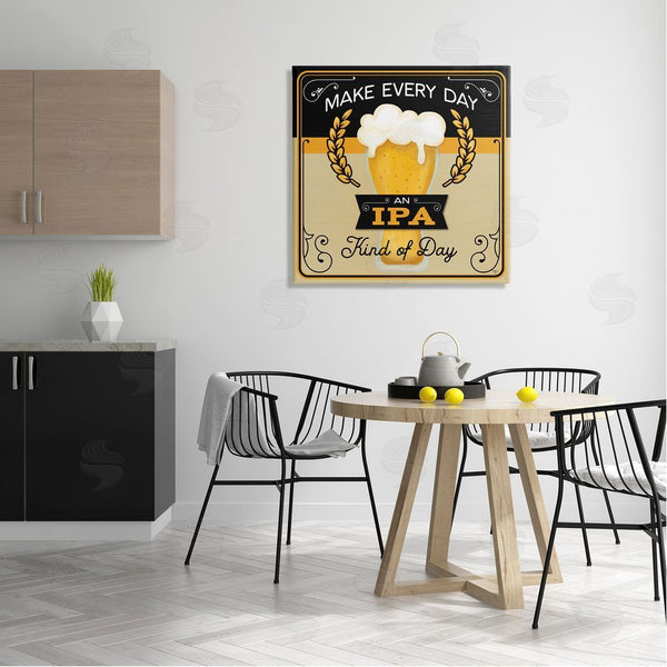 Stupell Industries Mollie B. | IPA Kind Of Day Beer Sign Wall Art