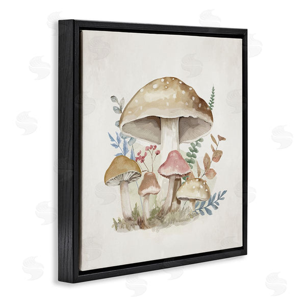 Stupell Industries Mollie B. | Neutral Cottage Mushrooms