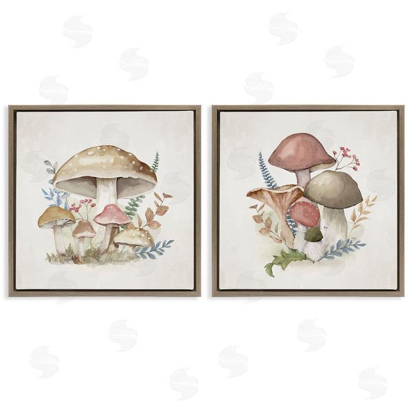 Stupell Industries Mollie B. | Pastel Blooming Mushrooms