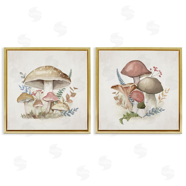 Stupell Industries Mollie B. | Pastel Blooming Mushrooms
