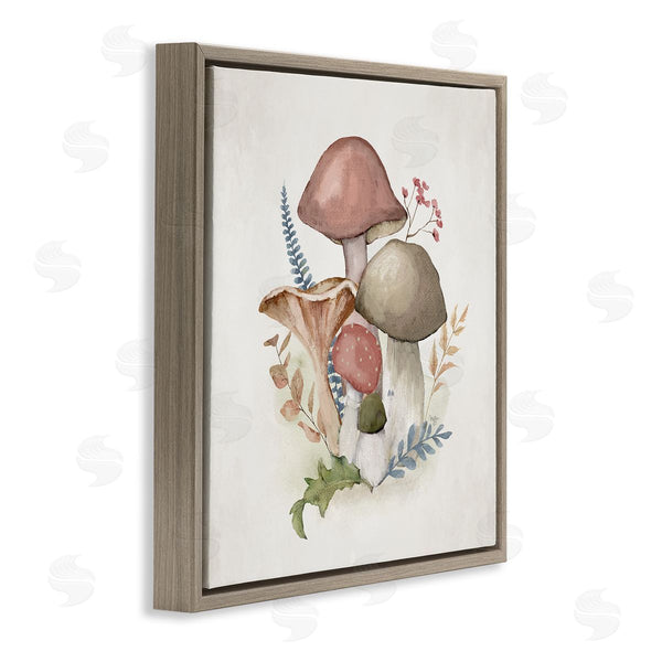 Stupell Industries Mollie B. | Pink Blooming Mushrooms