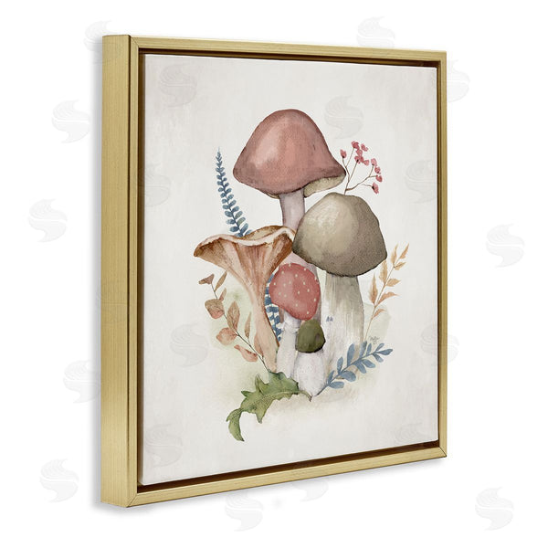 Stupell Industries Mollie B. | Pink Blooming Mushrooms