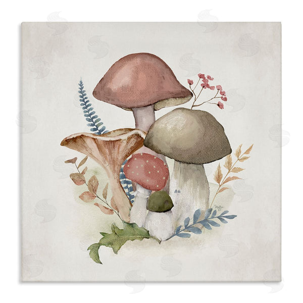 stupell industries Mollie B. | Pink Blooming Mushrooms