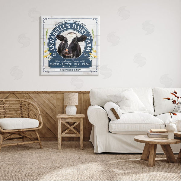 Stupell Industries Mollie B. | Rustic Dairy Farm Ad Wall Art