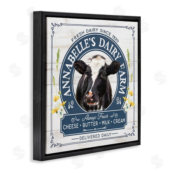 Stupell Industries Mollie B. | Rustic Dairy Farm Ad Wall Art