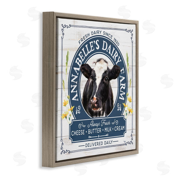 Stupell Industries Mollie B. | Rustic Dairy Farm Ad Wall Art