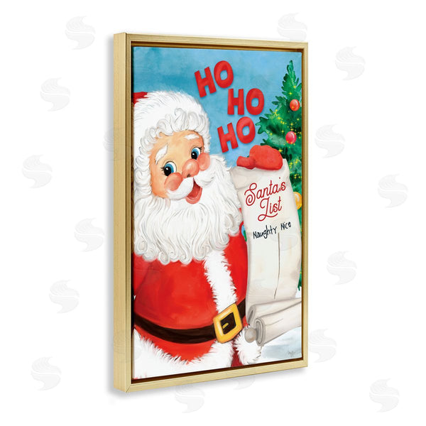 Stupell Industries Mollie B. | Santa's Naughty Nice List