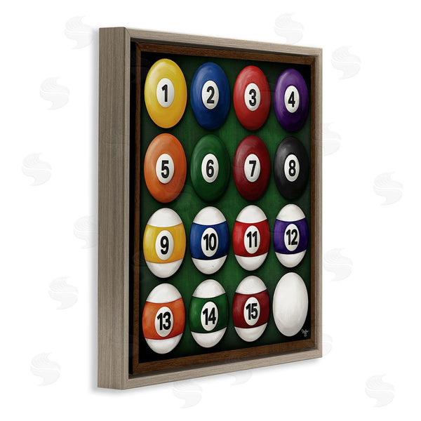 Stupell Industries Mollie B. | Traditional Billiards Balls Wall Art