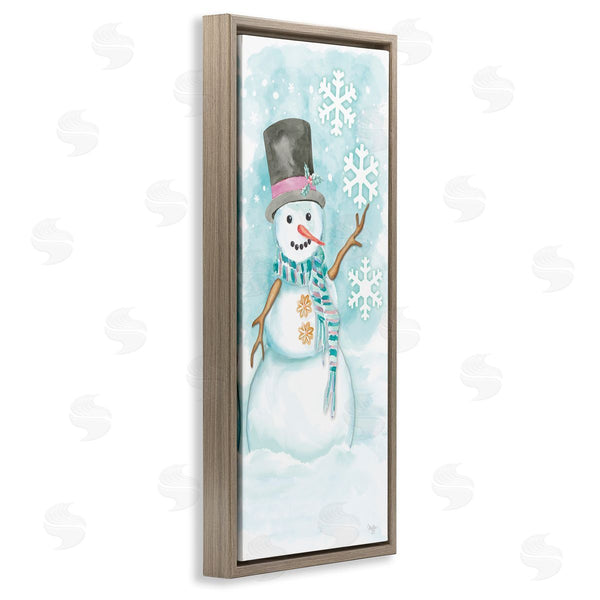 Stupell Industries Mollie B. | Waving Snowman Greeting Wall Art