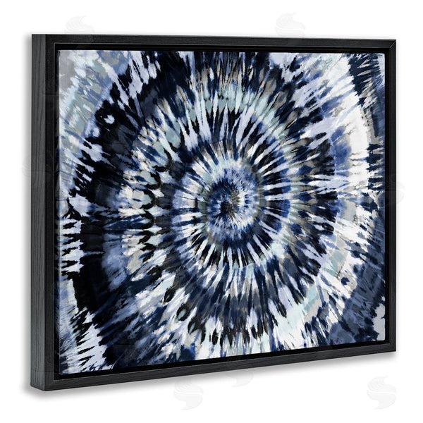 Stupell Industries Molly Kearns | Abstract Blue Tie Dye Painting