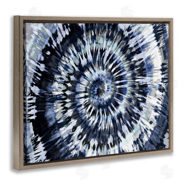Stupell Industries Molly Kearns | Abstract Blue Tie Dye Painting
