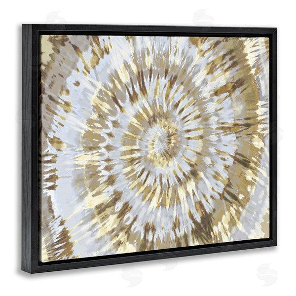 Stupell Industries Molly Kearns | Abstract Tan Tie Dye Painting