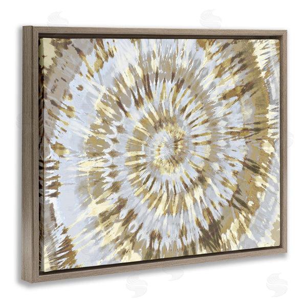 Stupell Industries Molly Kearns | Abstract Tan Tie Dye Painting