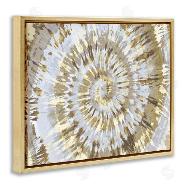 Stupell Industries Molly Kearns | Abstract Tan Tie Dye Painting