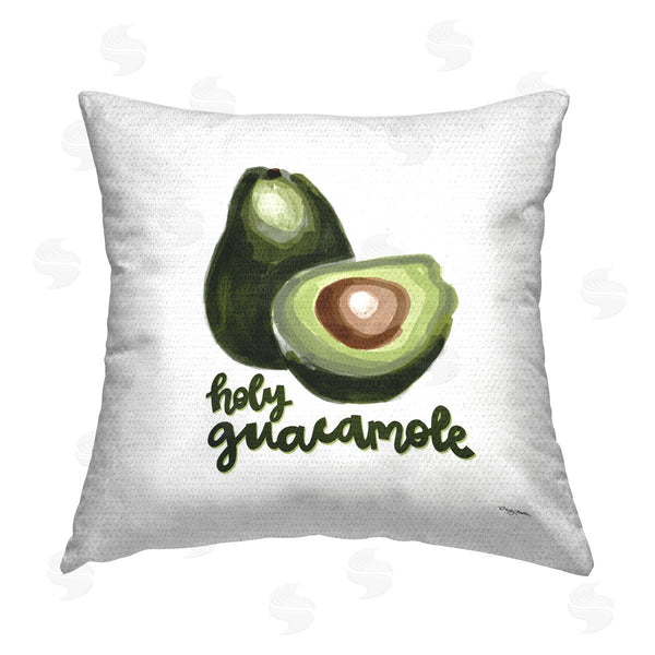 Stupell Industries Molly Mattin | Funny Holy Guacamole Printed Throw Pillow