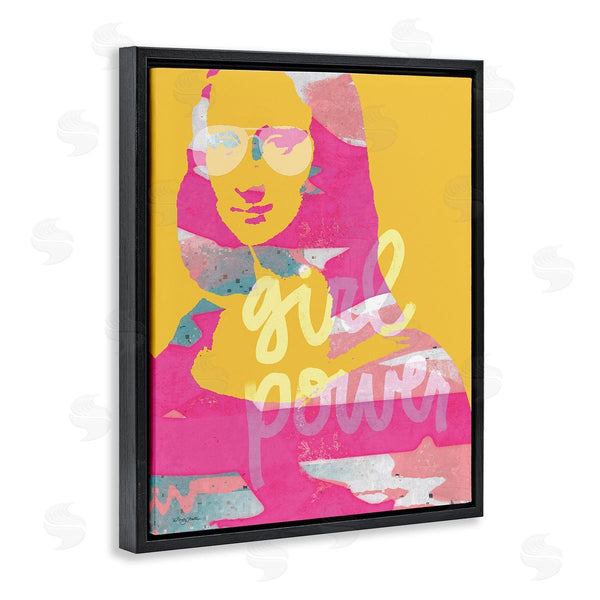 Stupell Industries Molly Mattin | Girl Power Abstract Face Wall Art
