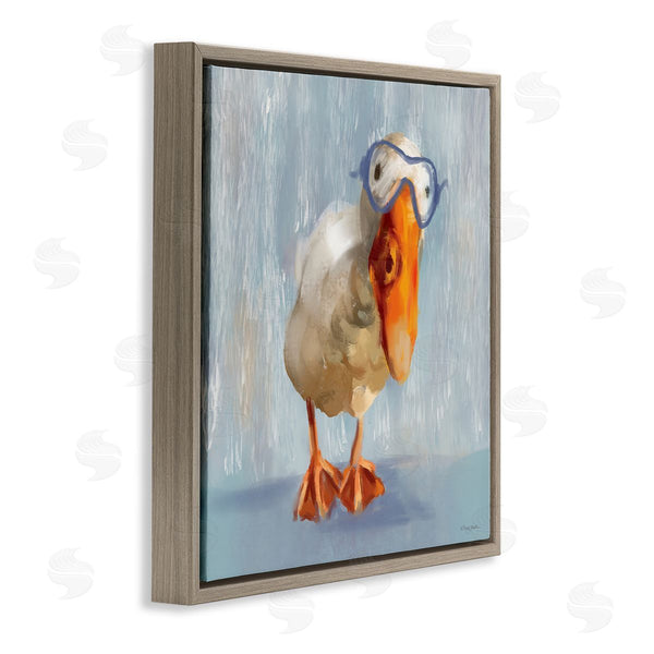 Stupell Industries Molly Mattin | Goose With Scooba Mask