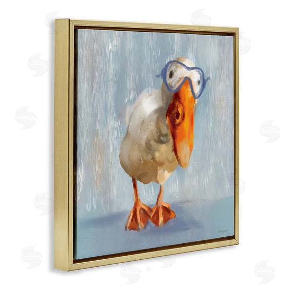 Stupell Industries Molly Mattin | Goose With Scooba Mask