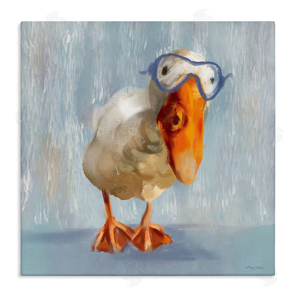 stupell industries Molly Mattin | Goose with Scooba Mask