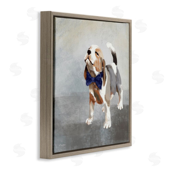 Stupell Industries Molly Mattin | Happy Beagle In Bowtie Wall Art