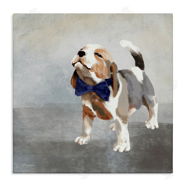 stupell industries Molly Mattin | Happy Beagle in Bowtie Wall Art