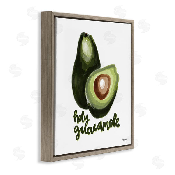 Stupell Industries Molly Mattin | Holy Guacamole Avocado Wall Art