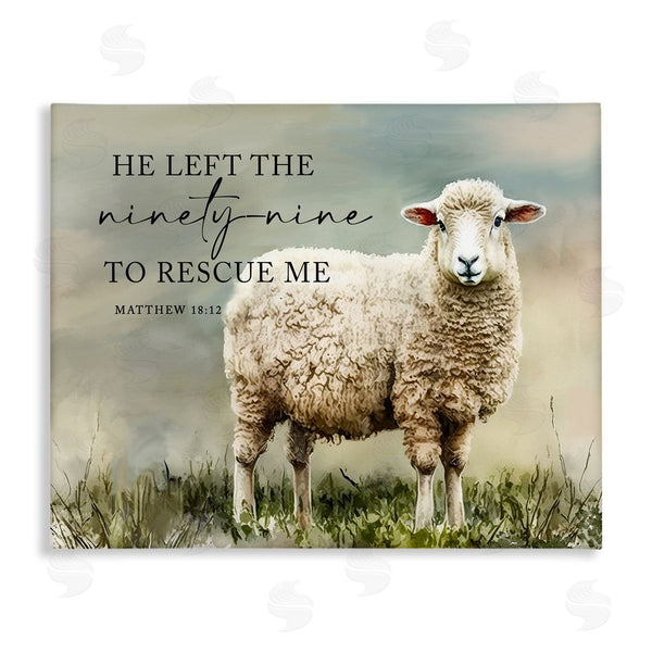 stupell industries Molly Mattin | Left The Ninety Nine Proverb Wall Art