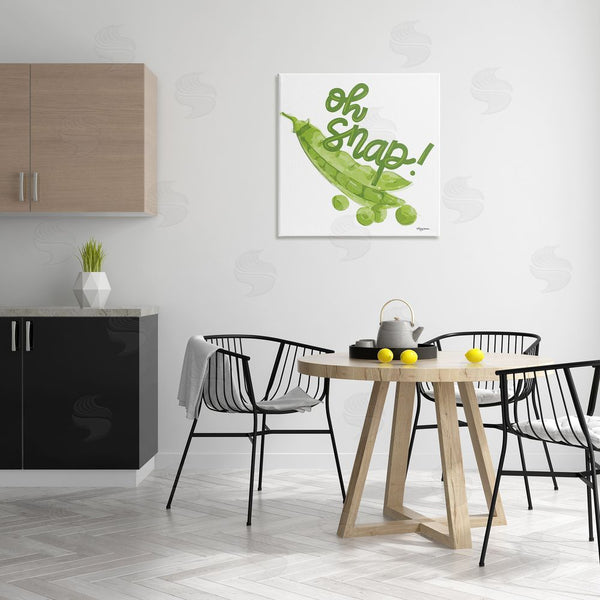 Stupell Industries Molly Mattin | Oh Snap With Peas Wall Art