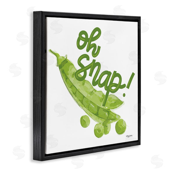 Stupell Industries Molly Mattin | Oh Snap With Peas Wall Art
