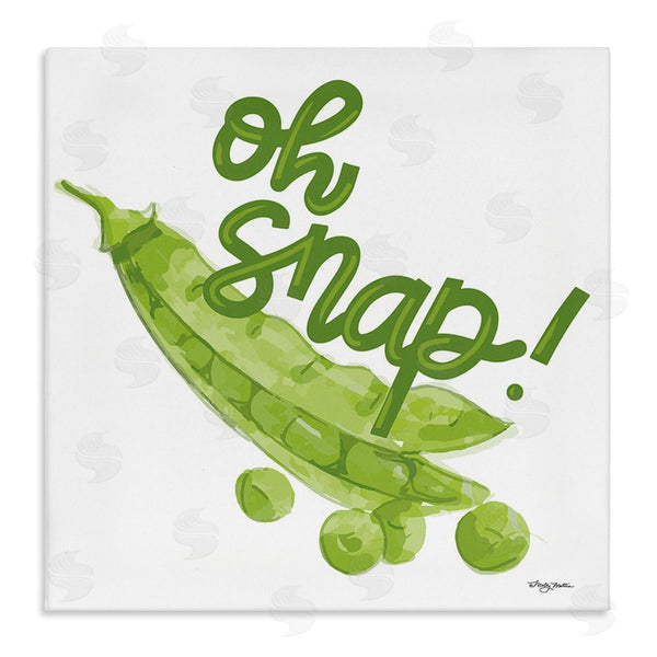 stupell industries Molly Mattin | Oh Snap with Peas Wall Art