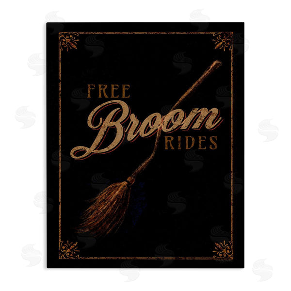 stupell industries Molly Mattin | Rustic Free Broom Rides