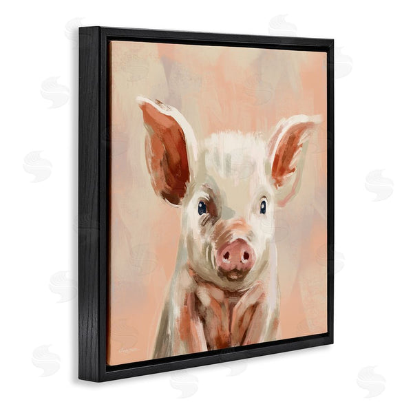 Stupell Industries Molly Mattin | Traditional Piglet Painting Wall Art