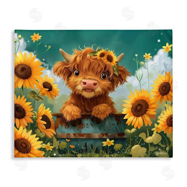 stupell industries Momart | Cute Happy Highland Cow Wall Art