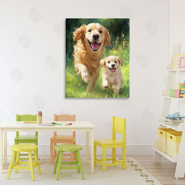 Stupell Industries Momart | Father & Son Labrador Wall Art