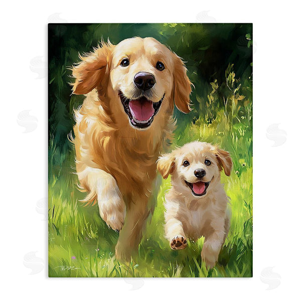 stupell industries Momart | Father & Son Labrador Wall Art