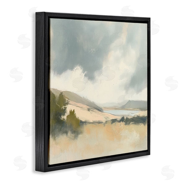 Stupell Industries Mona Grace | Brushed Landscape With Clouds