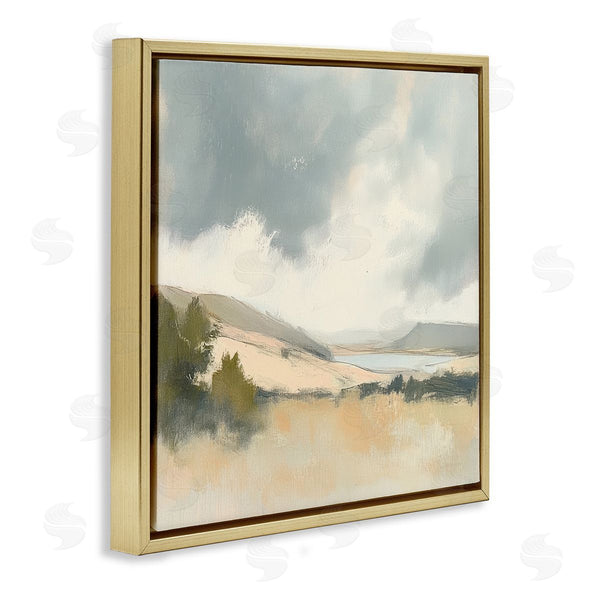 Stupell Industries Mona Grace | Brushed Landscape With Clouds