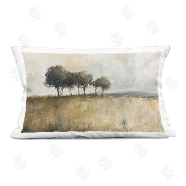 stupell industries Mona Grace | Earthy Woodland Trees Printed Throw Pillow