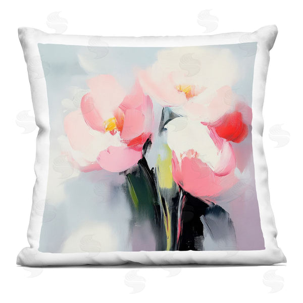 stupell industries Mona Grace | Flare Of Emotion Vase Printed Throw Pillow