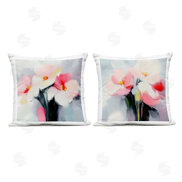 Stupell Industries Mona Grace | Floral Flare Of Emotion Printed Throw Pillow Set