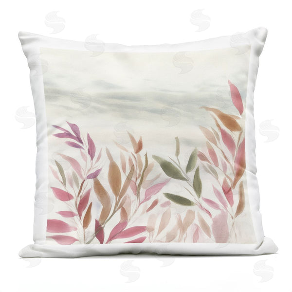 Stupell Industries Mona Grace | Gentle Earthy Windswept Leaves Printed Throw Pillow