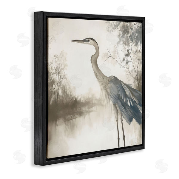Stupell Industries Mona Grace | Graceful Heron On Water