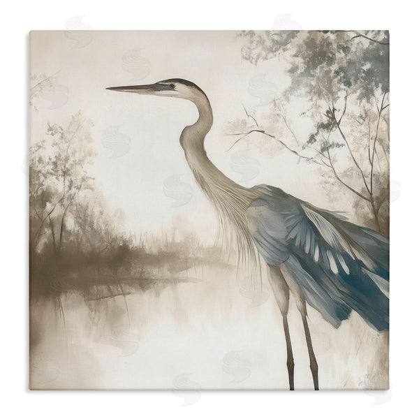 stupell industries Mona Grace | Graceful Heron on Water