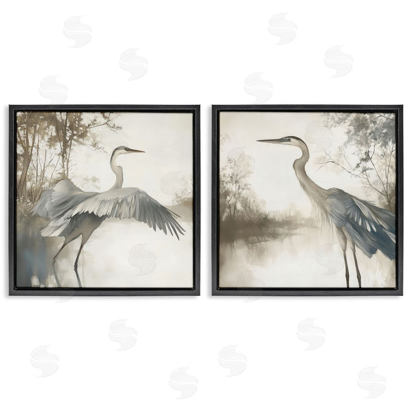 Stupell Industries Mona Grace | Heron Feathers Over Water