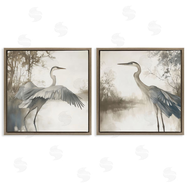 Stupell Industries Mona Grace | Heron Feathers Over Water