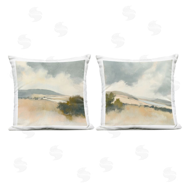 Stupell Industries Mona Grace | Landscape Of Brush Strokes Printed Throw Pillow Set