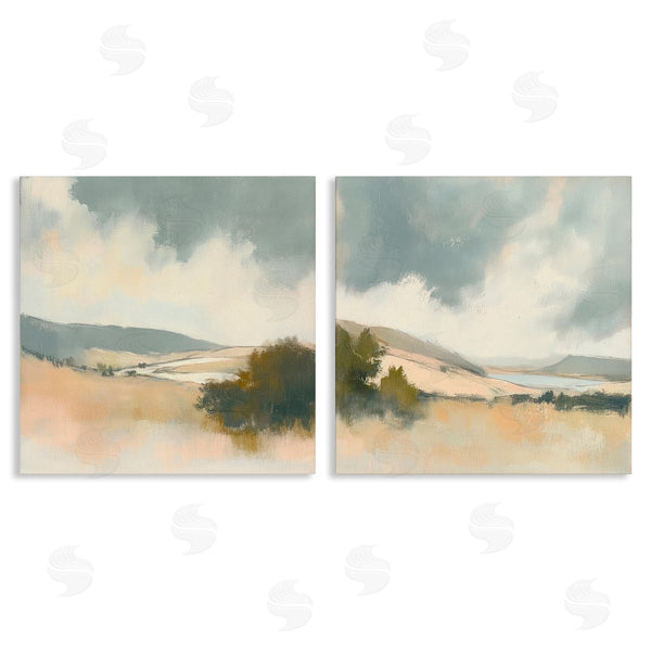 stupell industries Mona Grace | Landscape of Brush Strokes