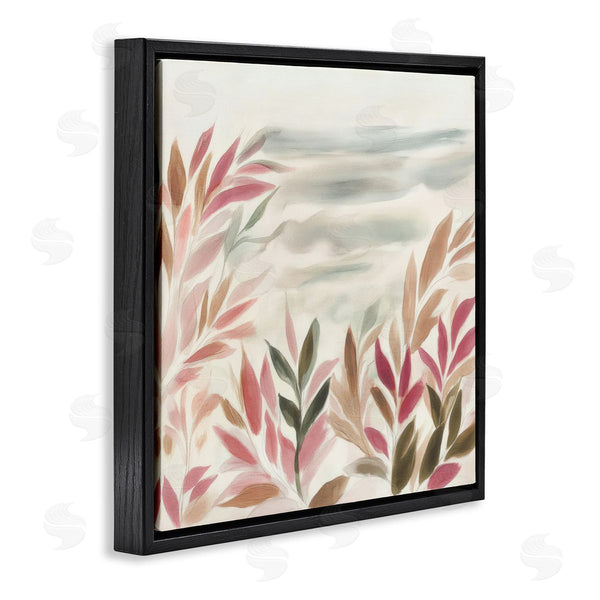 Stupell Industries Mona Grace | Muted Windblown Leaves